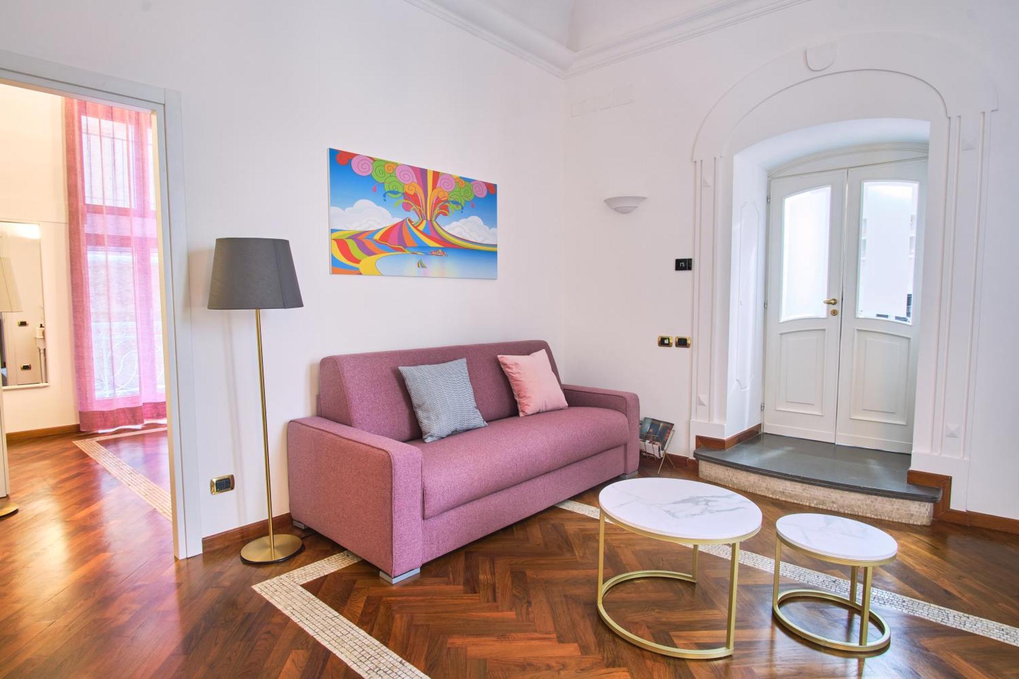 Pink Star Napoli Luxury Apartment Exterior photo