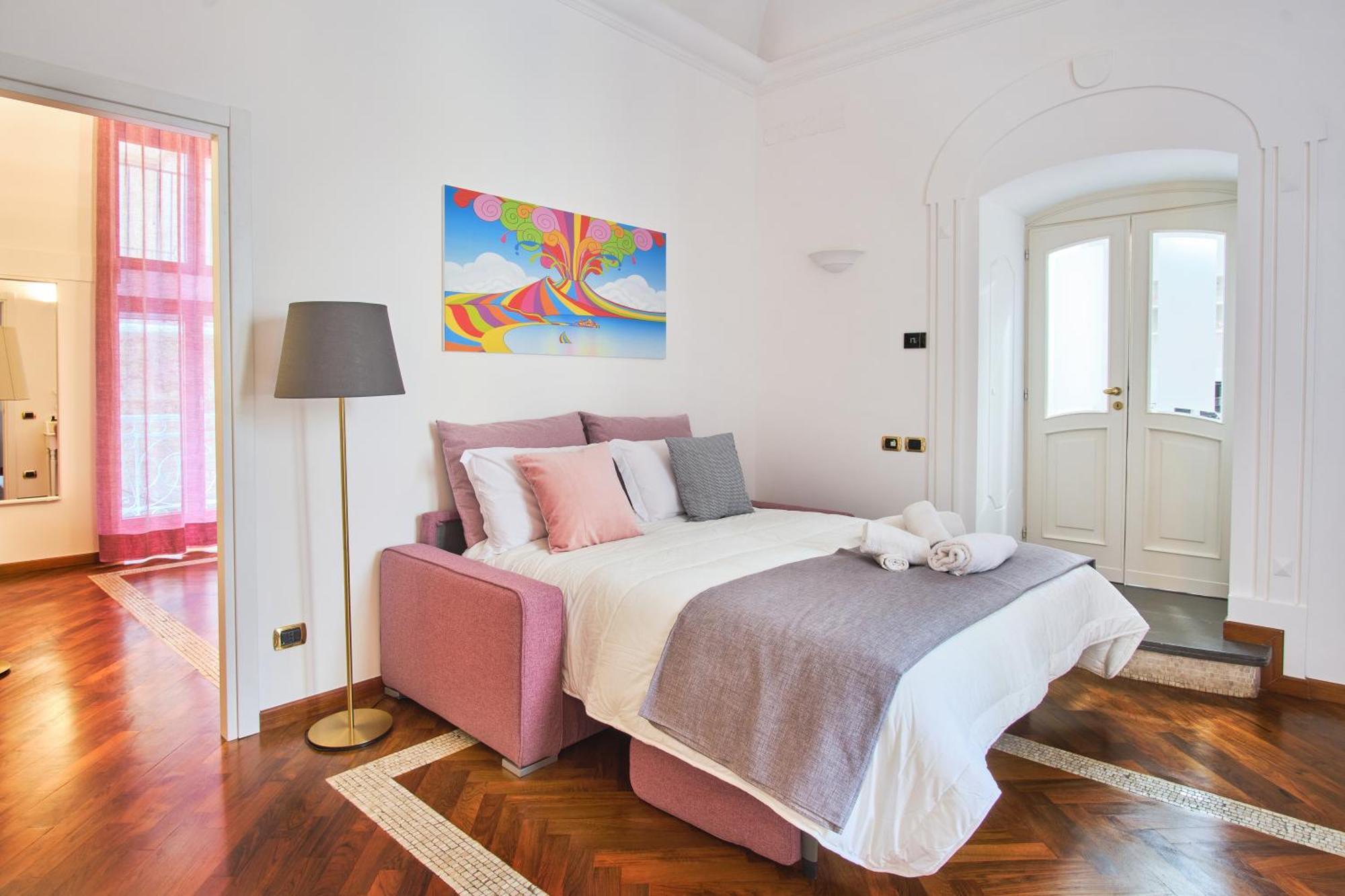 Pink Star Napoli Luxury Apartment Exterior photo